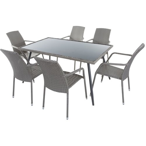 Stół ogrodowy PATIO Lupus 47181 Szary