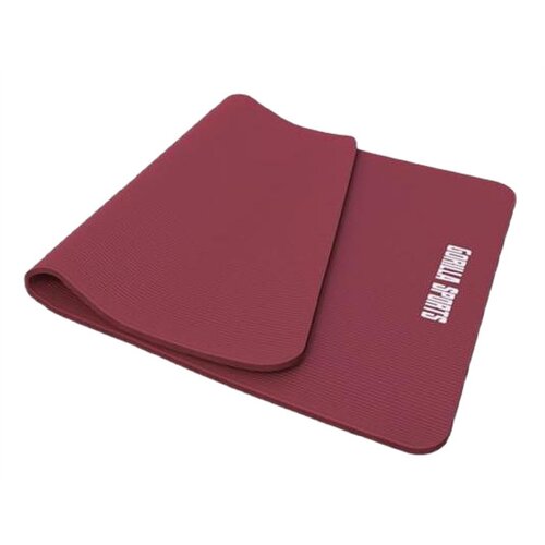 Mata do jogi GORILLA SPORTS Deluxe Rubinowy