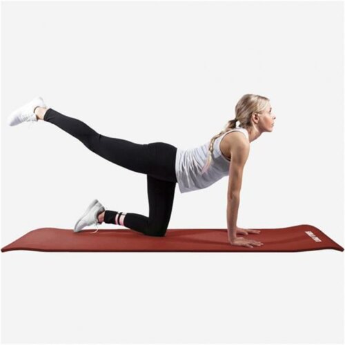 Mata do jogi GORILLA SPORTS Deluxe Rubinowy