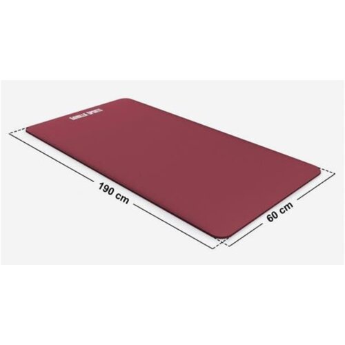 Mata do jogi GORILLA SPORTS Deluxe Rubinowy