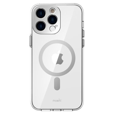Etui MOSHI iGlaze MagSafe do iPhone 14 Pro Max Przezroczysto-srebrny-Zdjęcie-0